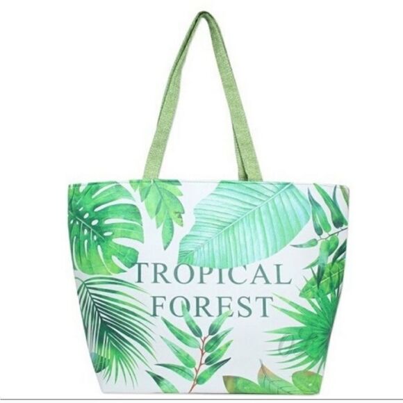 Tropical forest Tote/Beach Bag - Picture 7 of 10